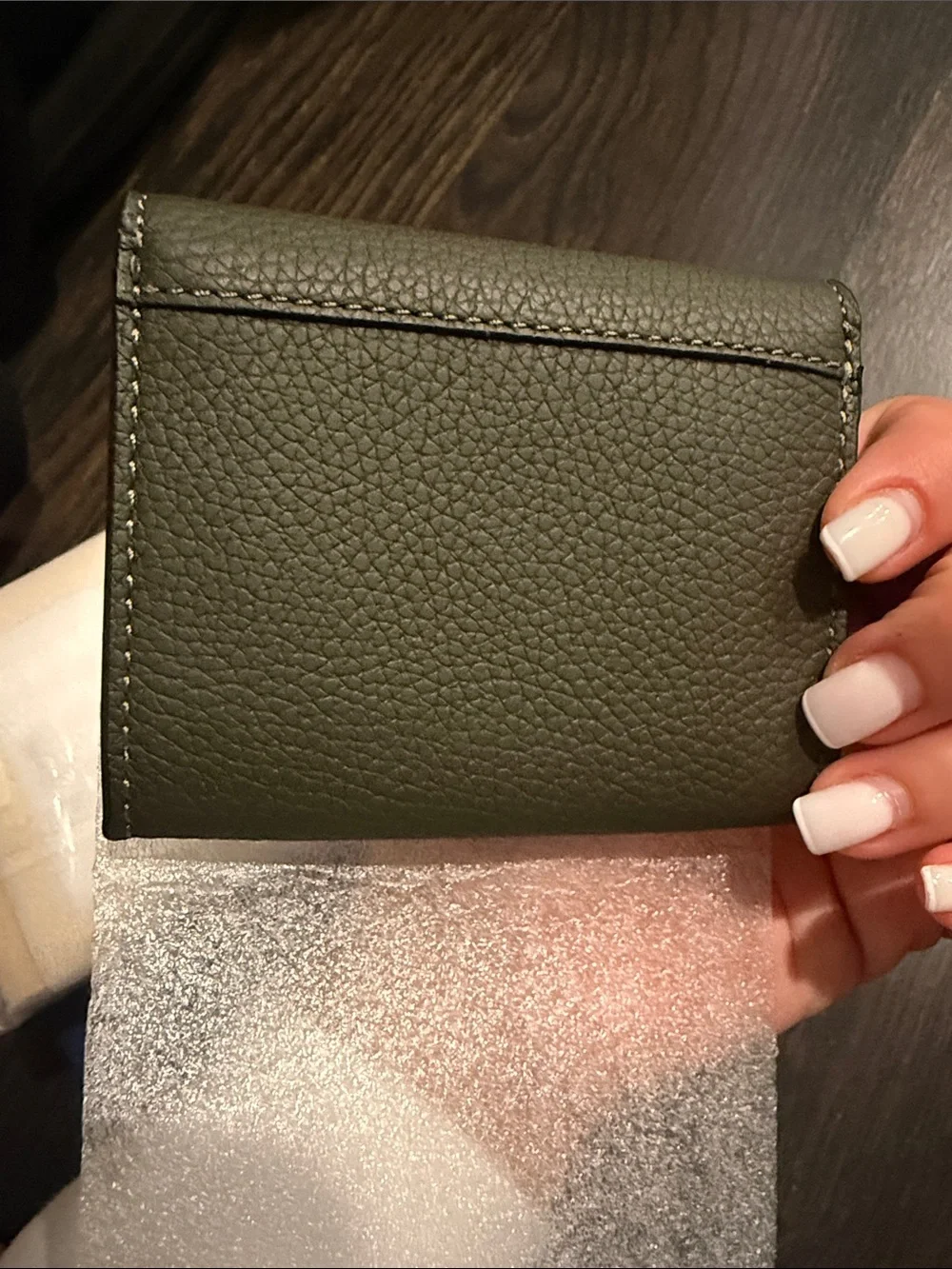 Coach Flap CC smooth leather
